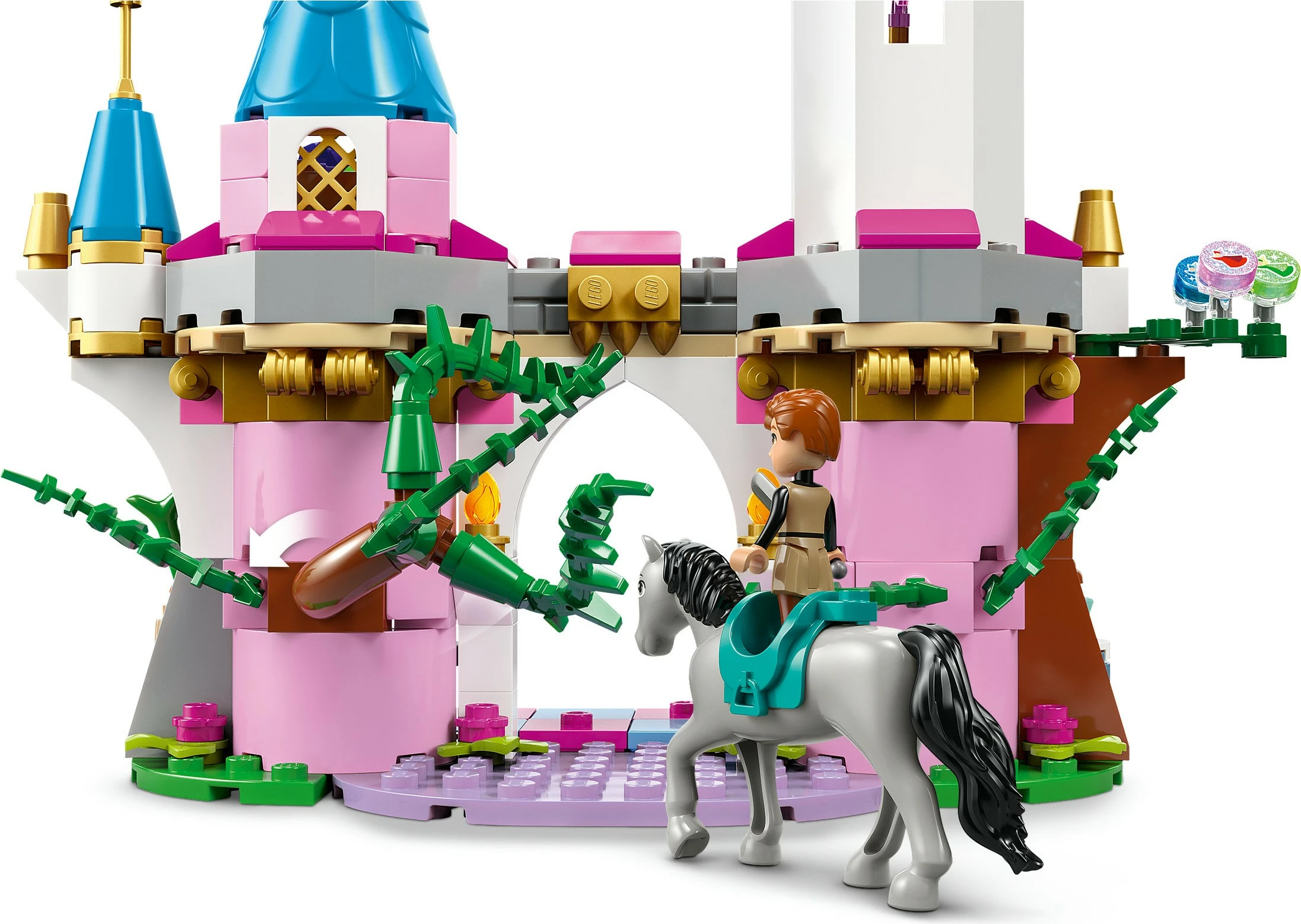 Set gradnje Disney Princess Malefiz kot zmaj LEGO 43240, večbarven