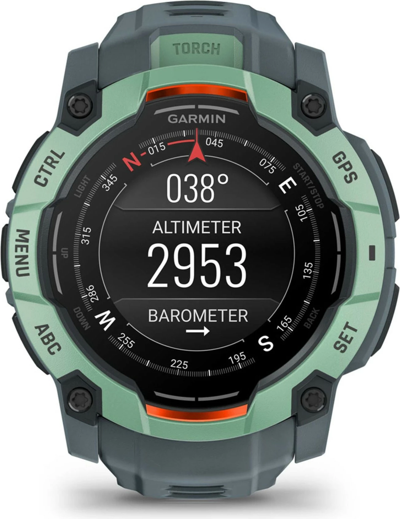 Pametna ura Garmin Instinct 3 AMOLED, 4 GB, GPS, siva