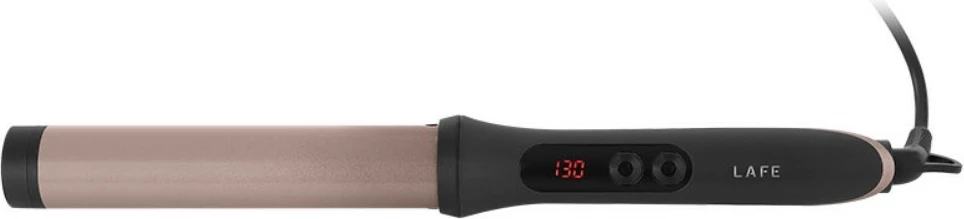 Kodralnik za lase Sleek & Shine Curler Lafe LAFLKA47572, 32 mm, nastavljiva temperatura 100–200 °C, 60 W, keramični premaz, LCD zaslon, z zaščitnim držalom, črno/rožnat