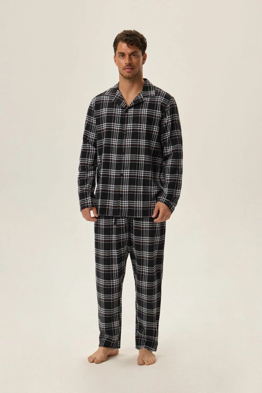 Pižama za moške Henderson 199746, črna