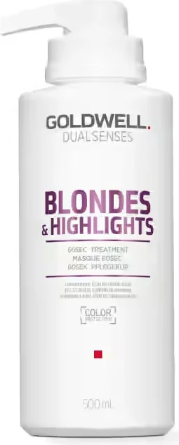 Regeneracijski tretma za blond lase in reflekte Goldwell Dualsenses Blondes & Highlights 60sec, 500 ml