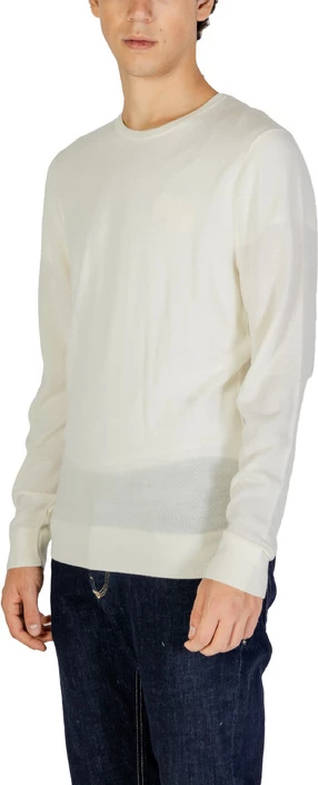 Pletenina za moške Calvin Klein Jeans, bela