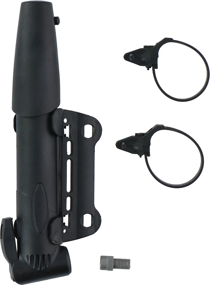 Mini tlačilka za kolo Dunlop, črna