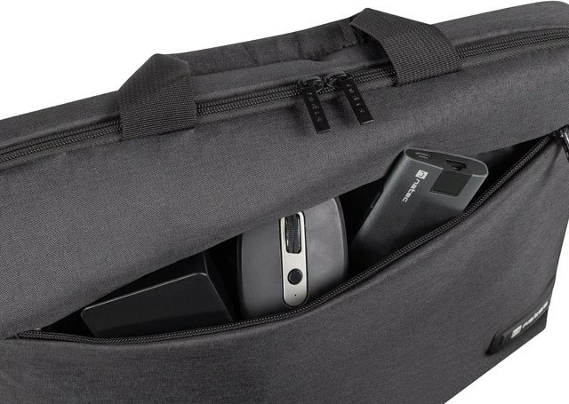 Torba za prenosnik Natec Beira 15,6'', črna