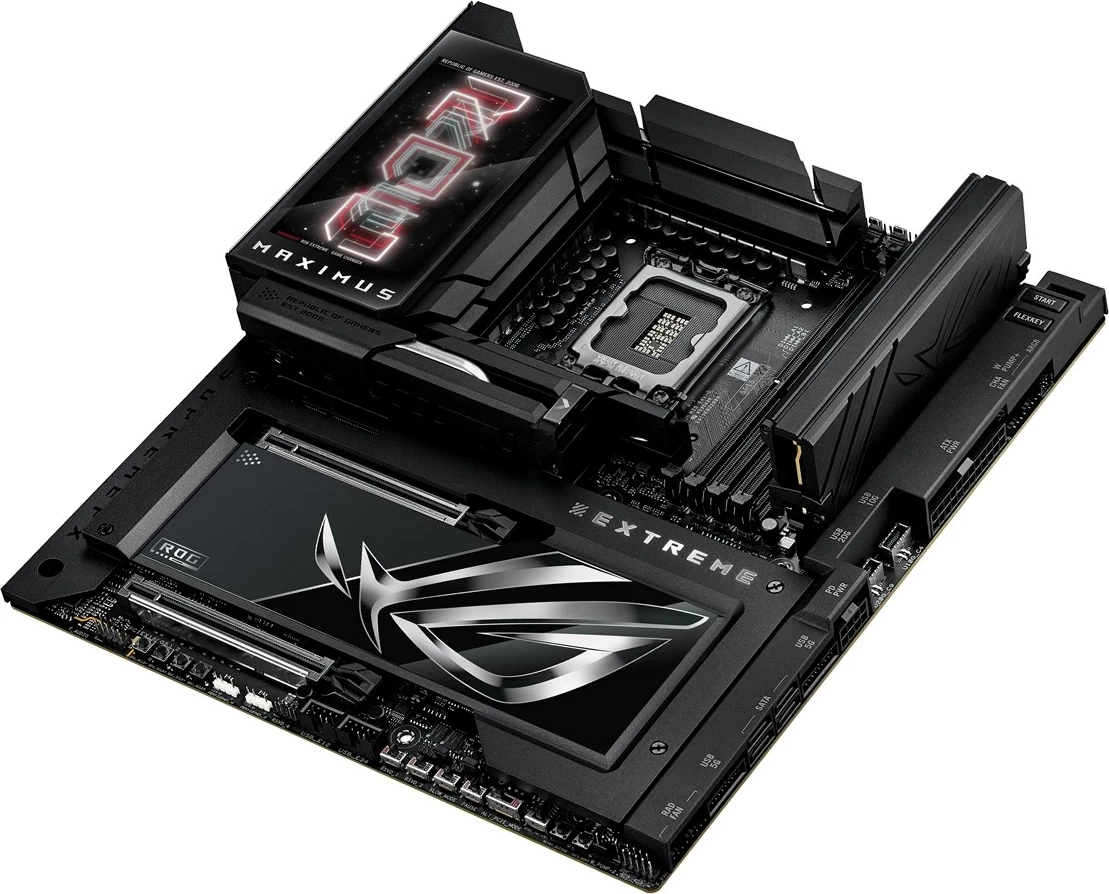 Matična plošča ASUS ROG MAXIMUS Z890 EXTREME, vtičnica LGA 1851, črna Matična plošča ASUS ROG MAXIMUS Z890 EXTREME, vtičnica LGA 1851, črna