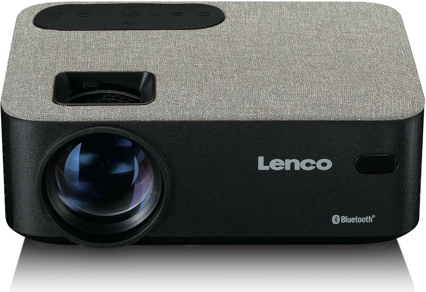 Projektor Full HD Lenco LPJ-700BKGY, Bluetooth, 2x HDMI, MicroSD, črn