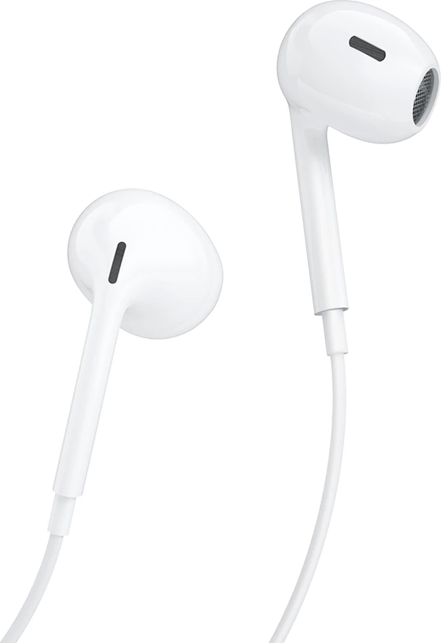 Slušalke z žico, in-ear, 3,5 mm z mikrofonom in krmilnikom, kabel 1,2 m, bele, Dudao X14PRO