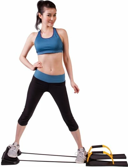 Večfunkcijski vadbeni pripomoček Body Sculpture, črn