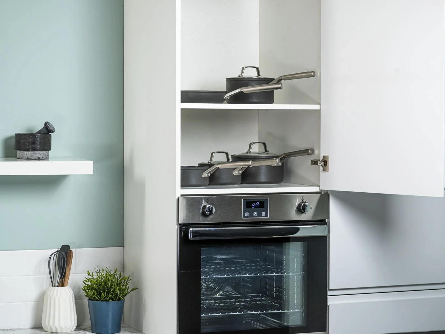 Set loncev in ponv NINJA Foodi ZEROSTICK C35000EU, 5-delni, siv