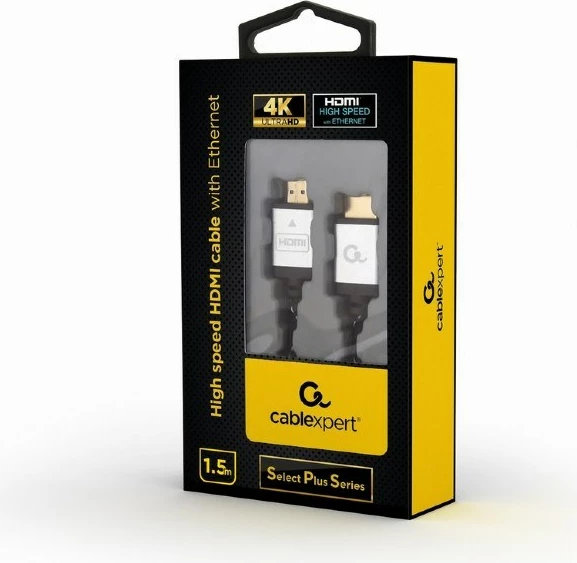 HDMI kabel z Ethernetom Gembird CCB, 4K Ultra HD, tip A, 1,5 m, črn
