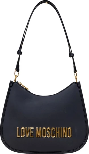 Torba Love Moschino, črna, ženska
