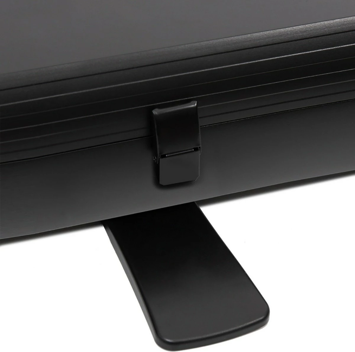 Prenosni zaslon za projektor, Maclean MC-211, 100 inč, 4:3, talni, črn