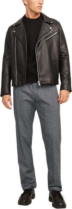 Hlače za moške Jack & Jones, sive