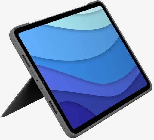 Tastierë me mbështjellës Logitech Combo Touch za iPad Pro 11, brezžično, črn