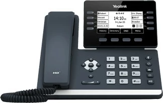IP telefon, Yealink SIP-T53W, 8 linje, siv