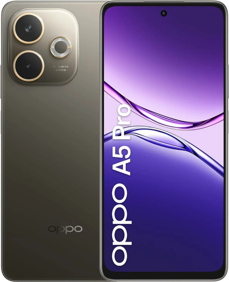 Pametni telefon OPPO A5 Pro, 8 GB 256 GB, 5G, črno-rjav