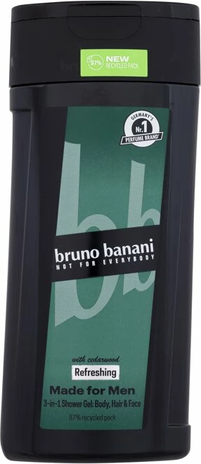 Gel za prhanje za moške Bruno Banani Made For Men 250 ml