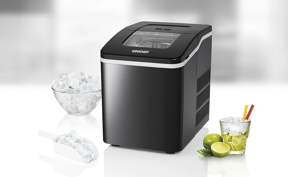 Aparat za ledene kocke UNOLD Freeze, 120 W, 220–240 V, črn