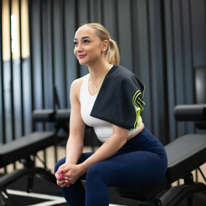 Mikrovlaken brisača Meteor, 50 x 90 cm, črna