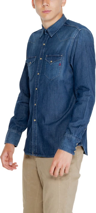 Moška srajca Replay, modra