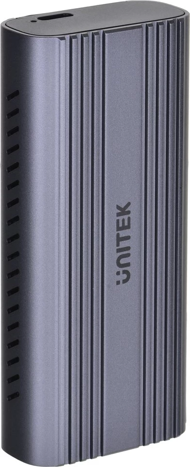 Zunanji okvir za M.2 NVMe UNITEK, USB 4, siv