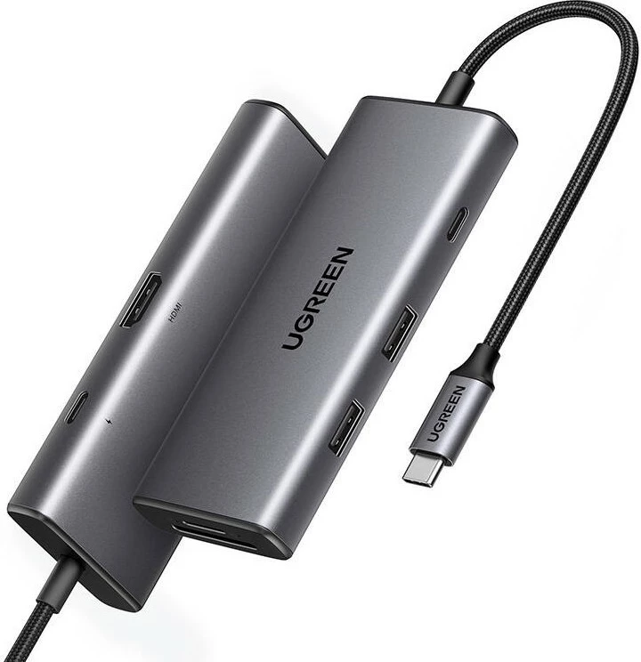 Multifunkcijski USB-C adapter Ugreen, 7 vrat Multifunkcijski USB-C adapter Ugreen, 7 vrat