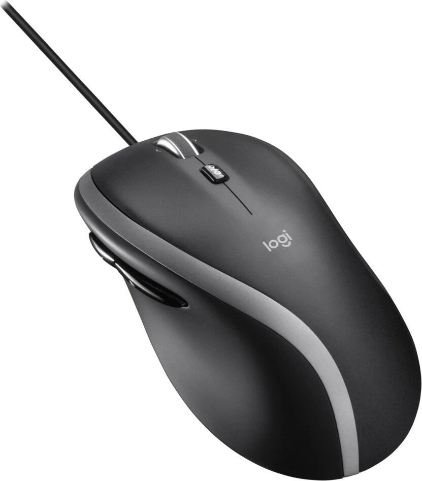 Lazerski miš Logitech LGT-M500, 1000 DPI, 6 gumbov, črn