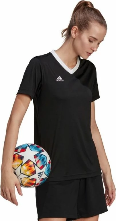 Trening majica adidas za ženske, črna