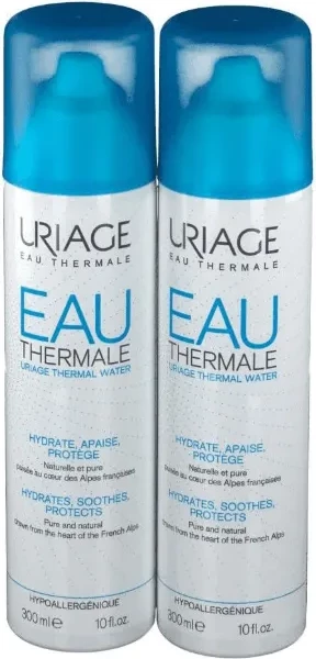 Termalna voda Uriage Eau Thermale, unisex, 2x300 ml