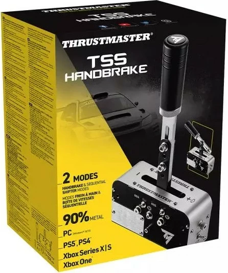 Ročna zavorna ročica Thrustmaster AddOn TSS, ročna, USB, črno/srebrna