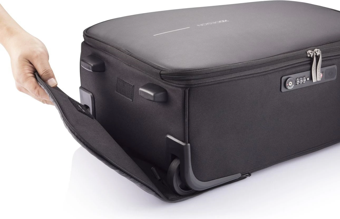 Nahrbtnik z kolesi XD Design Bobby Trolley, 24 L, črn