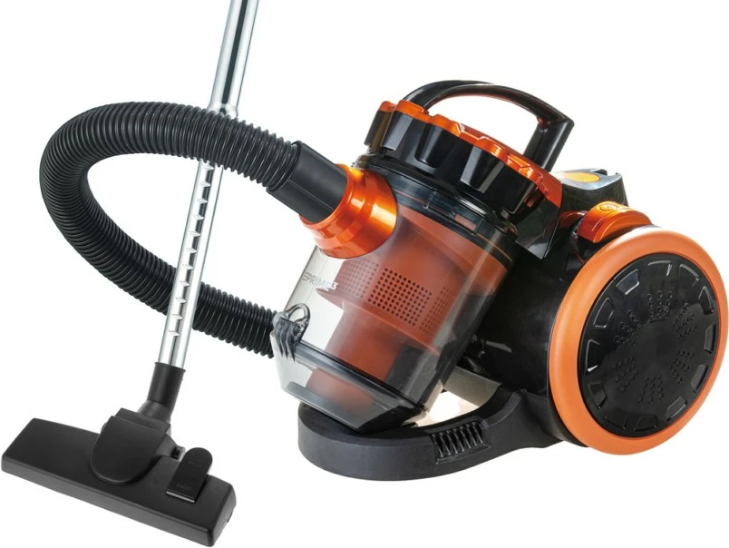 Brez vrečke sesalnik z visokim sesanjem, HEPA, 1.8L PRIME3 SVC32, 700W, črno/oranžen
