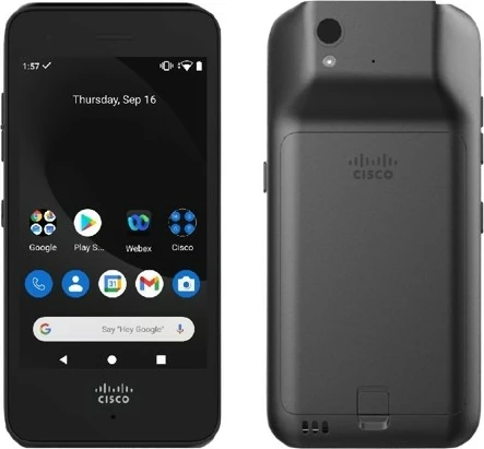 Pametni telefon Cisco 840, 3GB RAM, 32GB, Android 10, črn