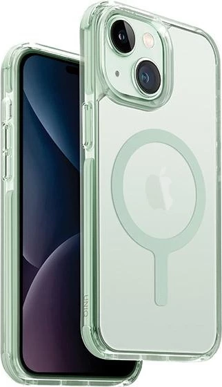 Ovitek za iPhone 15 Plus / 14 Plus, mint, UNIQ Combat Magclick Charging