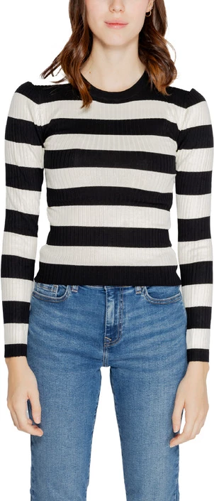 Pulover Jacqueline De Yong, ženski, črn