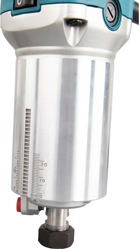 Električni rezkar, 710 W, 6/8 mm, črn/siv/zelena Makita RT0702CX2J