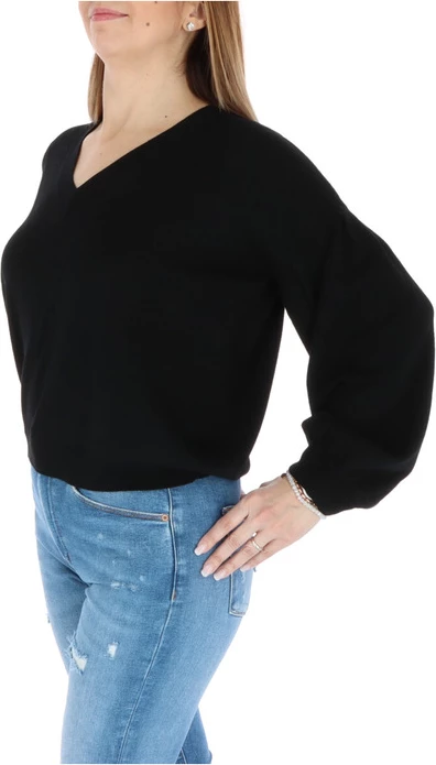 Pulover za ženske Pinko, črn