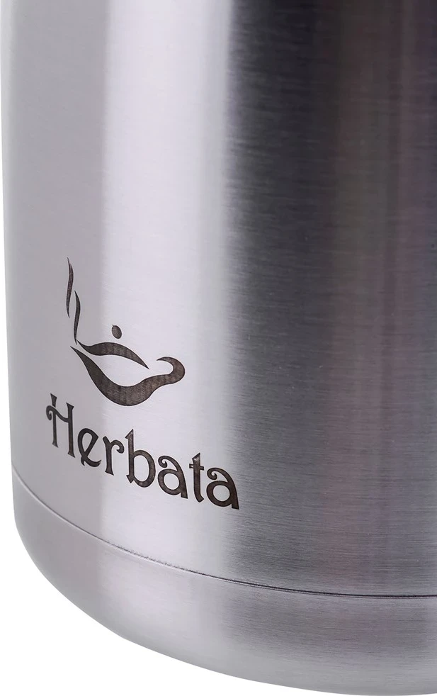 Termos z vzorcem čaja PROMIS, 2,0 l, jeklen