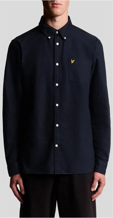 Srajca Lyle & Scott, moški, modra