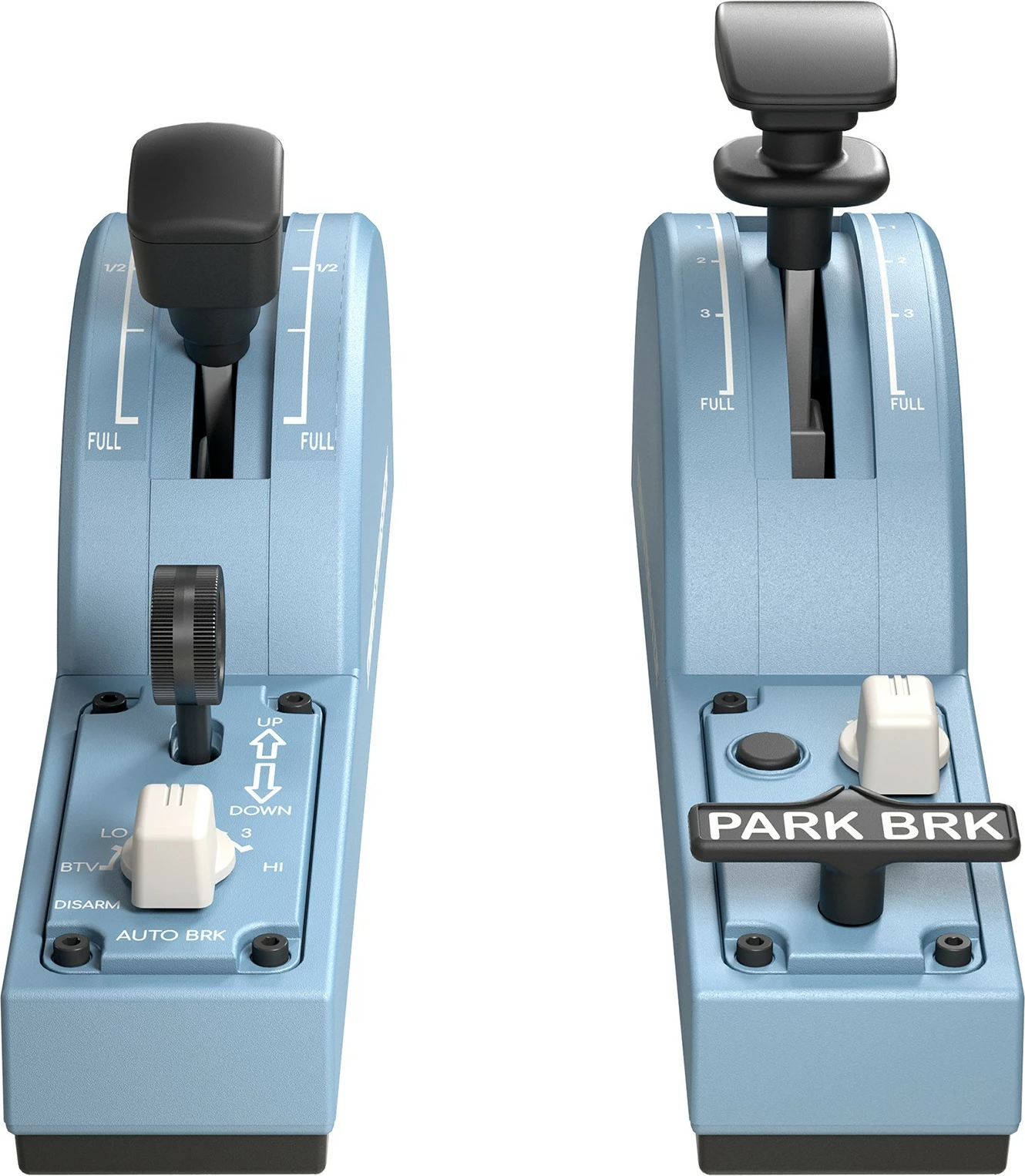 Krmilnik za letenje Thrustmaster TCA Quadrant AIRBUS Edition, PC, črno/modra