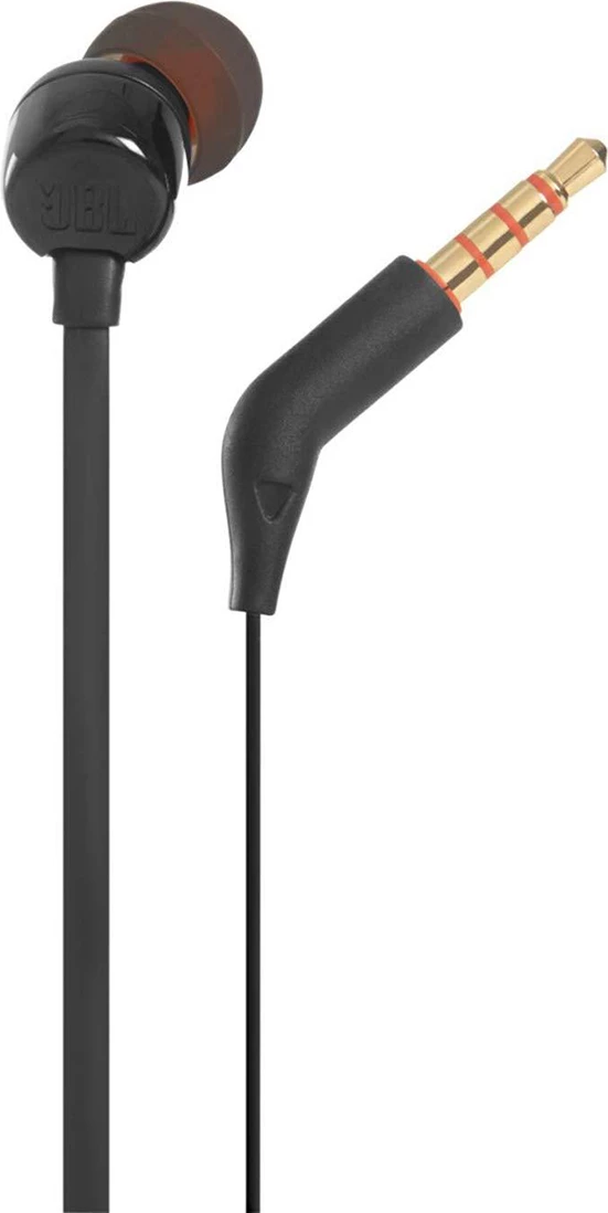 In-ear slušalke z mikrofonom, 3,5 mm mini jack, črne — JBL Tune 110