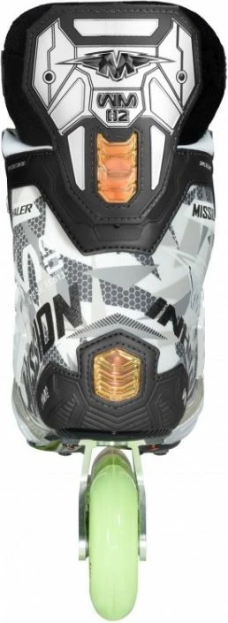 Hokejske inline tekaške atlete za otroke Mission, bele in sive