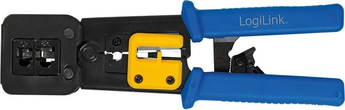 Krimpalnik kablov LogiLink WZ0037, za RJ11/RJ12/RJ45/EZ, s strižno funkcijo