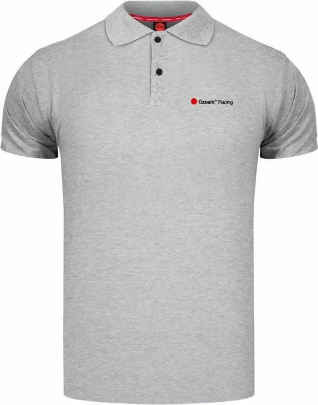 Polo majica Ozoshi za moške, siva