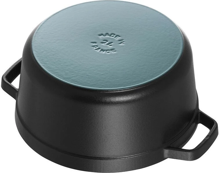 Pekače in posoda za kuhanje Staub La Cocotte 3,8 L, litega železa, črn