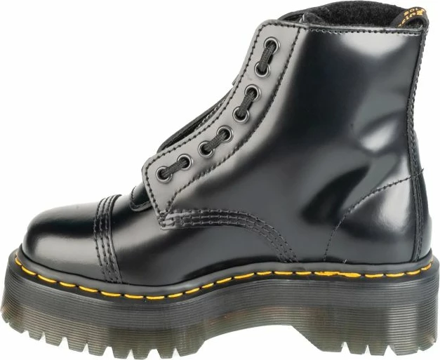 Visoke vezalke, črne - Dr. Martens ženske čevlje