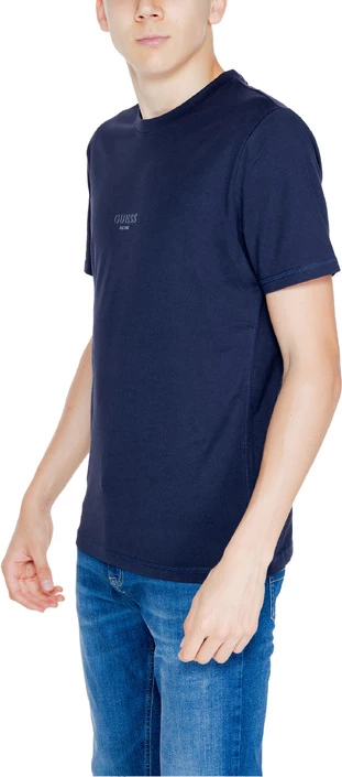 Moška majica Guess, modra