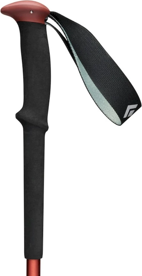 Trekovski palici Black Diamond Trail Back, Iron Red, 2 kosa