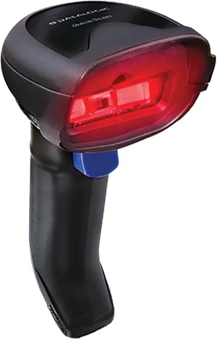 1D bralnik črtnih kod Datalogic QD2220-BKK1, LED, z napeljavo, črn