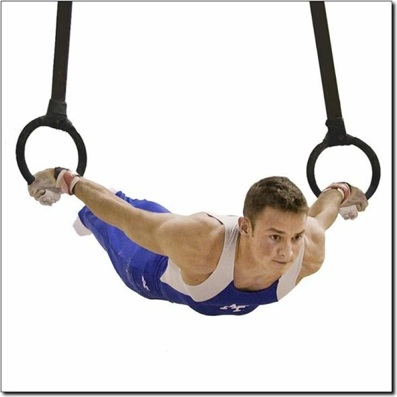 Gimnastični obročki HMS TX05 za vadbo